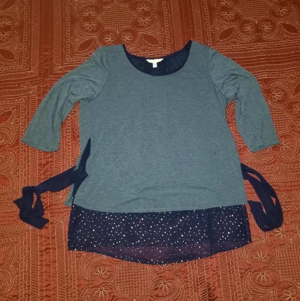 Blue Lauren Conrad Blouse